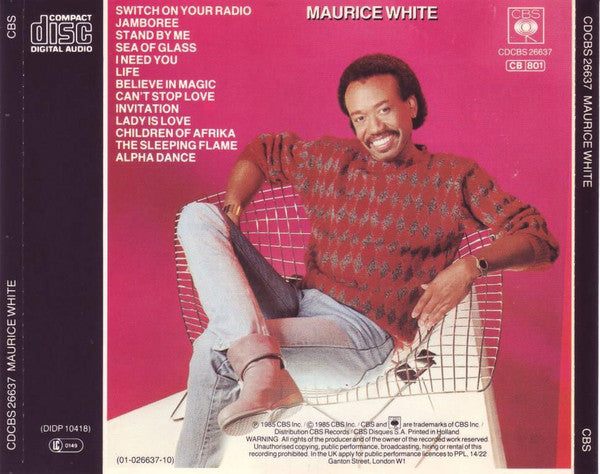 Maurice White : Maurice White (CD, Album)