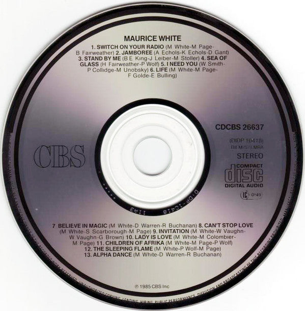 Maurice White : Maurice White (CD, Album)