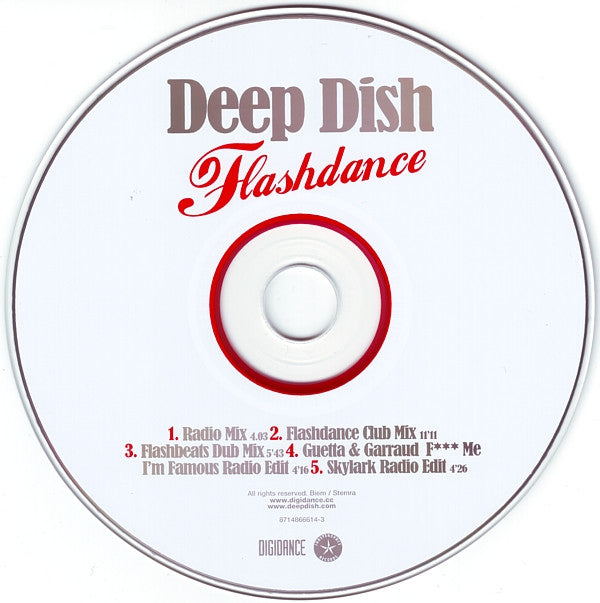 Deep Dish : Flashdance (CD, Single)