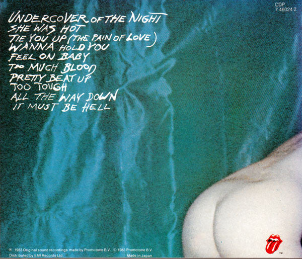 The Rolling Stones : Undercover (CD, Album)