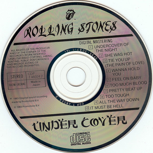 The Rolling Stones : Undercover (CD, Album)