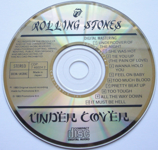 The Rolling Stones : Undercover (CD, Album)