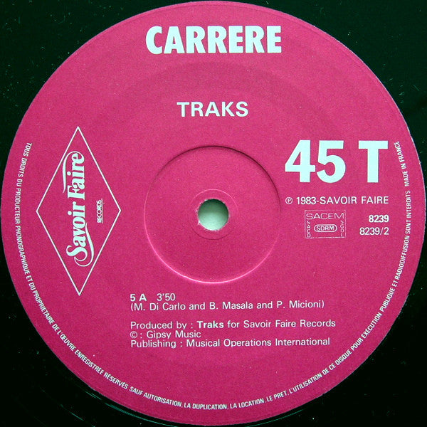 Traks : Get Ready (12", Maxi)