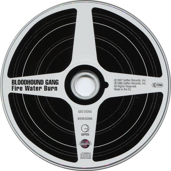 Bloodhound Gang : Fire Water Burn (CD, Maxi)