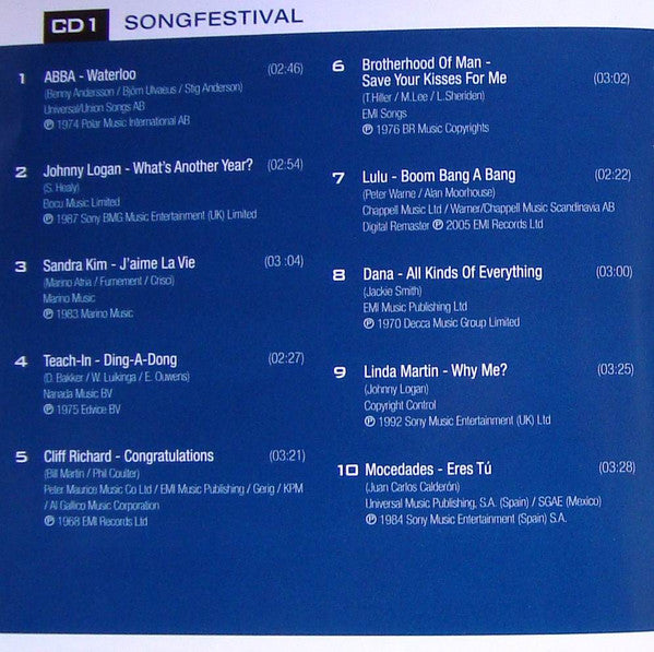 Various : Alle 40 Goed - Eurosong Klassiekers (2xCD, Comp)