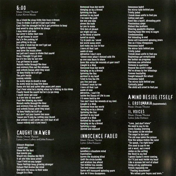 Dream Theater : Awake (CD, Album)