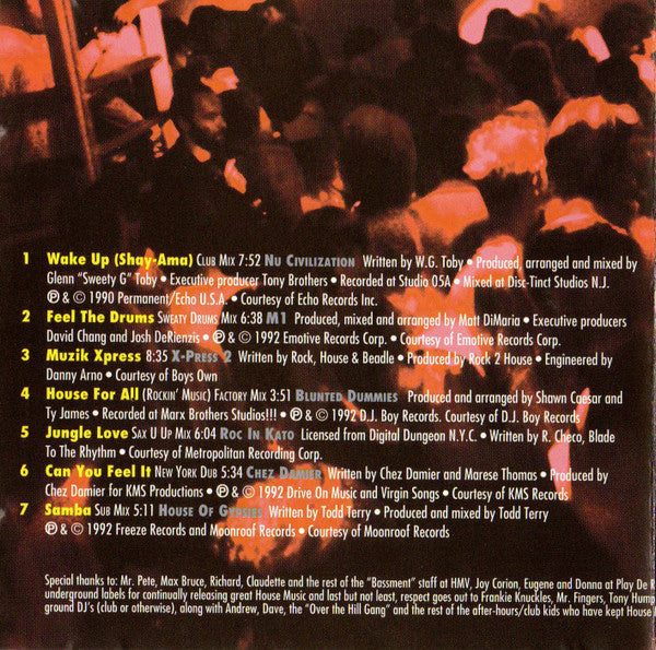 Various : Dance To The Underground (CD, Comp)