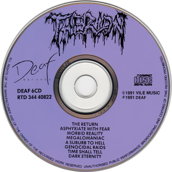 Therion : Of Darkness .... (CD, Album)