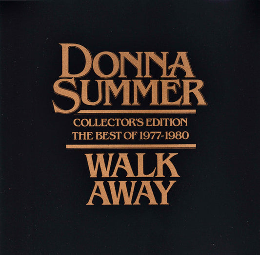 Donna Summer : Walk Away - Collector's Edition (The Best Of 1977-1980) (CD, Comp, RE, Yel)