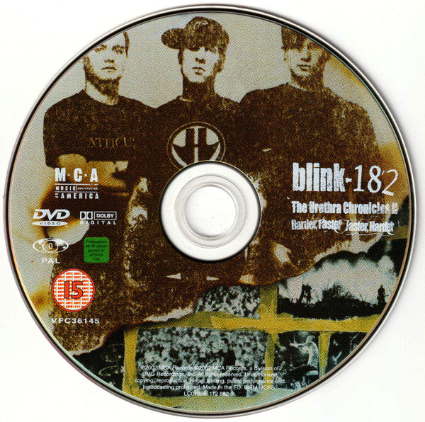 Blink-182 : The Urethra Chronicles II: Harder, Faster Faster, Harder (DVD-V, PAL)