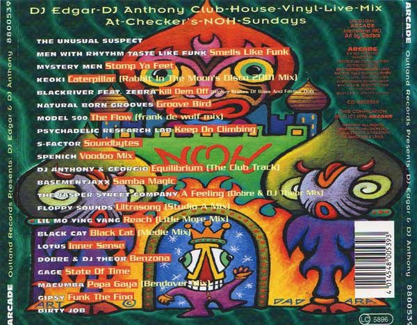 DJ Edgar (2) / DJ Anthony : Outland Records Presents: DJ Edgar & DJ Anthony (CD, Comp, P/Mixed)