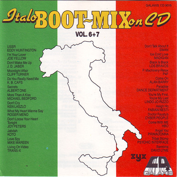 Various : Italo Boot-Mix On CD Vol. 6+7 (CD, Comp, Mixed)