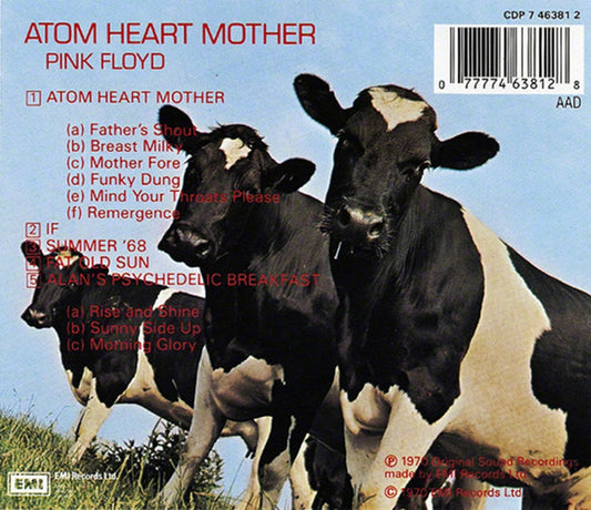 Pink Floyd : Atom Heart Mother (CD, Album, RE)