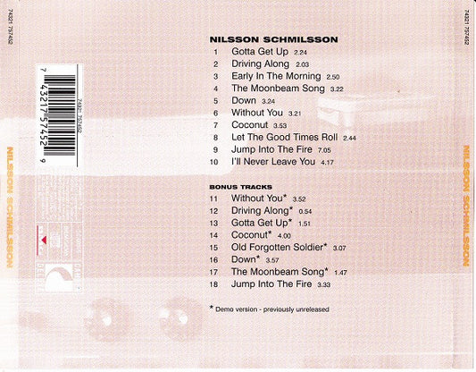 Harry Nilsson : Nilsson Schmilsson (CD, Album, RE)