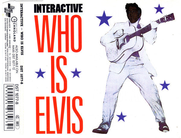 Interactive : Who Is Elvis (CD, Maxi)