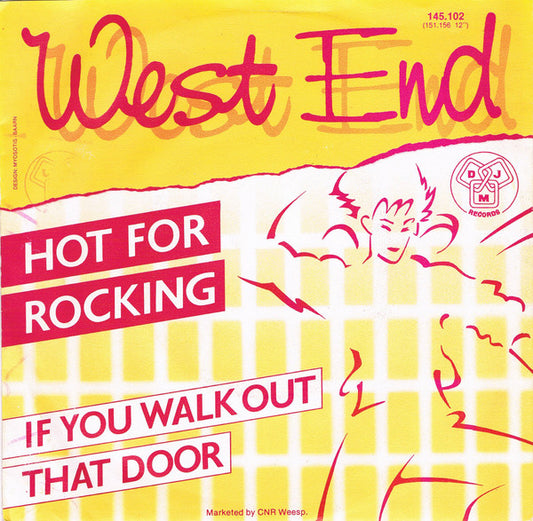 West End (3) : Hot For Rocking (7")