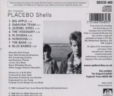 Placebo (5) : Shells (CD, Album, RE)