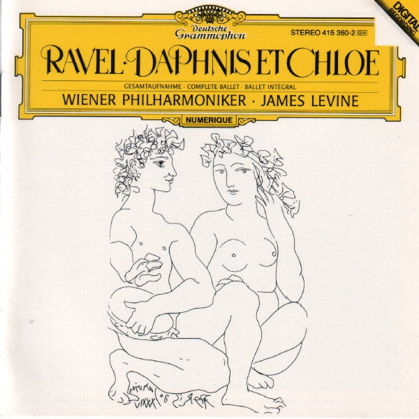 Maurice Ravel, Wiener Philharmoniker / James Levine (2) : Daphnis Et Chloé (CD, Album)