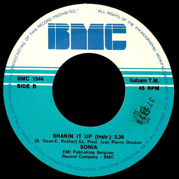 Sonia (41) : Shakin It Up (7")