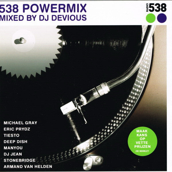 Various : 538 Powermix (2xCD, Comp, Mixed)