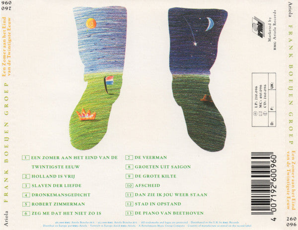 Frank Boeijen Groep : Een Zomer Aan Het Eind Van De Twintigste Eeuw (CD, Album)