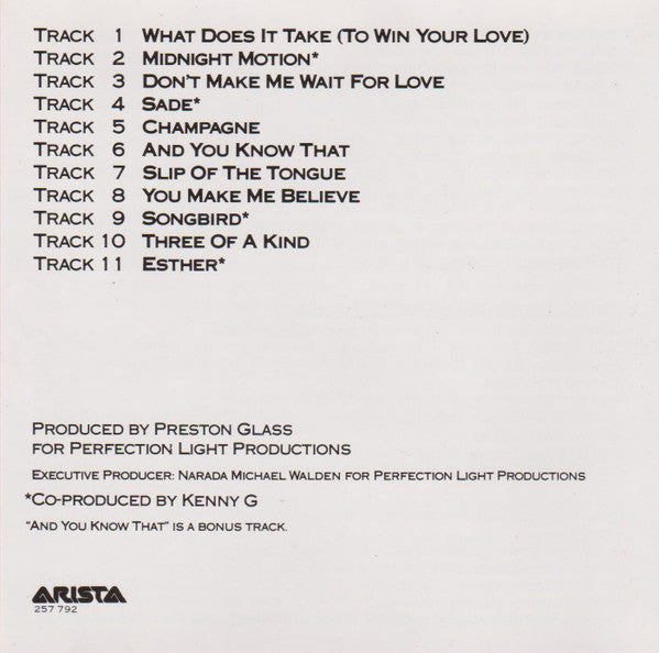 Kenny G (2) : Duotones (CD, Album)