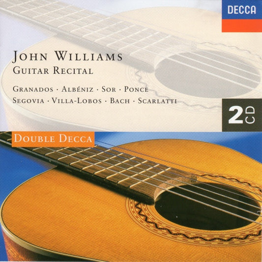 John Williams (7) : Guitar Recital (2xCD, Album, Mono, RE, RM)
