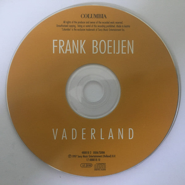 Frank Boeijen : Vaderland (CD, Album)