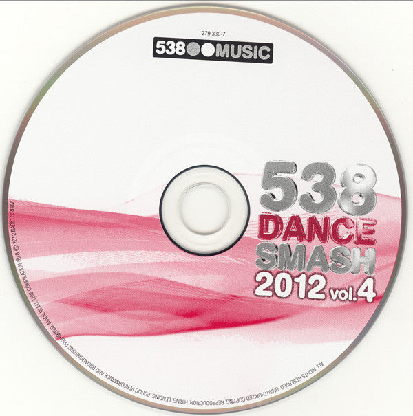 Various : 538 Dance Smash 2012 Vol. 4 (CD, Comp)