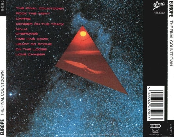 Europe (2) : The Final Countdown (CD, Album, RE)