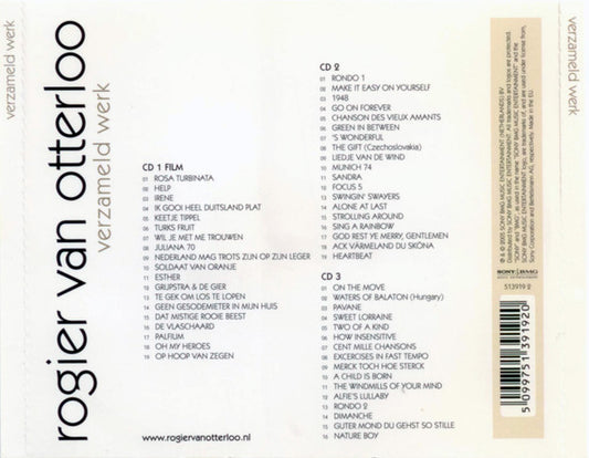 Rogier Van Otterloo : Verzameld Werk (3xCD, Album, Comp, RE)