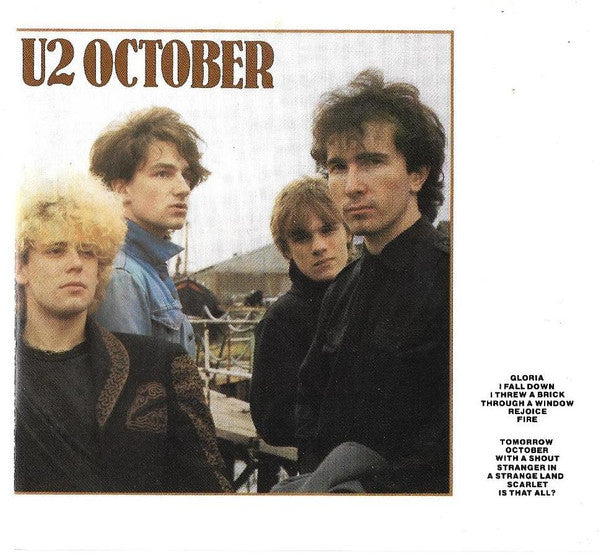 U2 : October (CD, Album, RE)