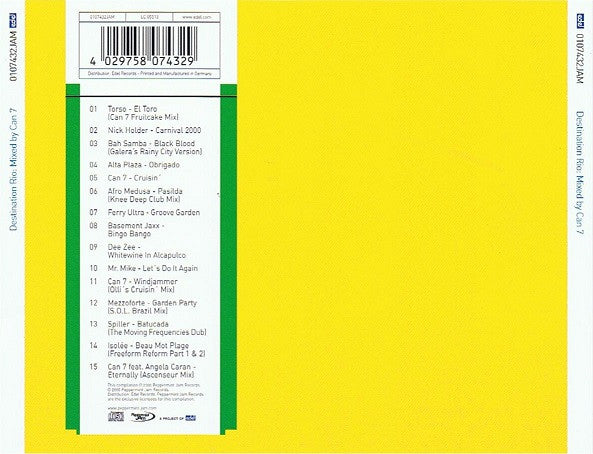 Can 7 : Destination Rio (CD, Comp, Mixed)