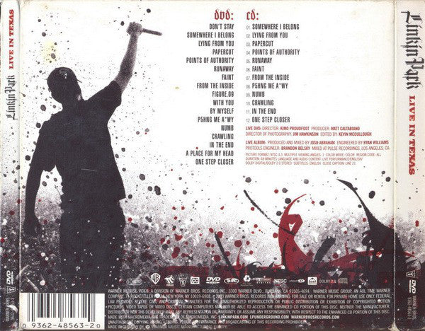 Linkin Park : Live In Texas (CD, Album, Enh + DVD-V, NTSC + Dig)