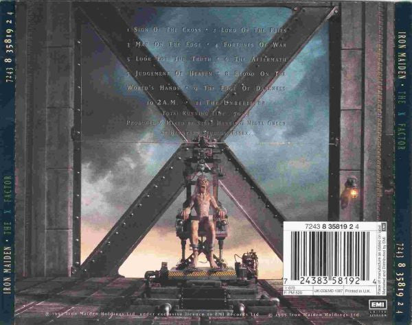 Iron Maiden : The X Factor (CD, Album)