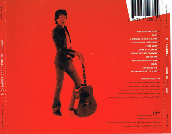 Mick Jagger : Goddessinthedoorway (CD, Album)