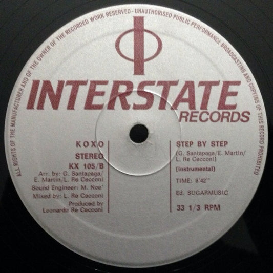 Koxo : Step By Step (12")