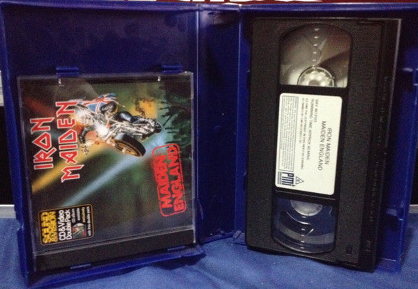 Iron Maiden : Maiden England (CD, Album + VHS, PAL, SECAM + S/Edition)