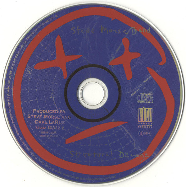Steve Morse Band : Structural Damage (CD, Album)