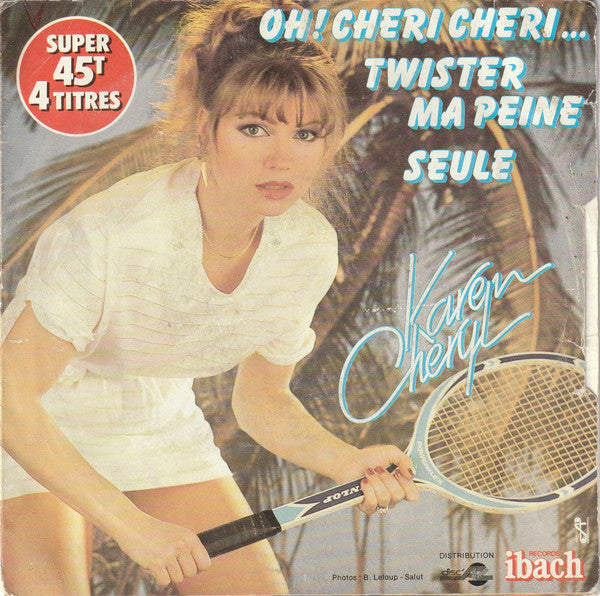 Karen Cheryl : Oh! Chéri Chéri... (7", EP, Mou)