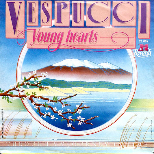 Vespucci : Young Hearts (7", Single)