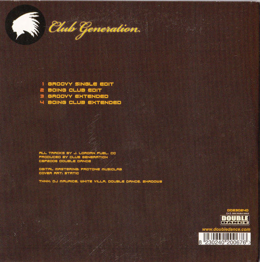 Club Generation : Patch-E (CD, Single)