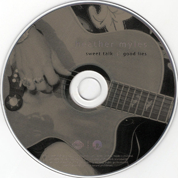 Heather Myles : Sweet Talk & Good Lies (CD, Album)
