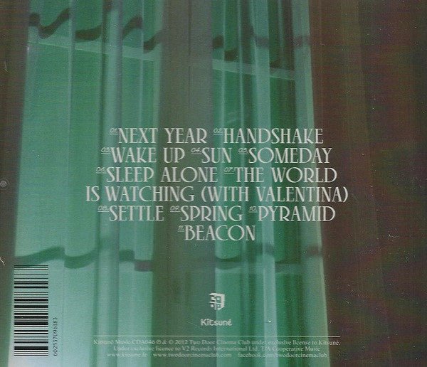 Two Door Cinema Club : Beacon (CD, Album)