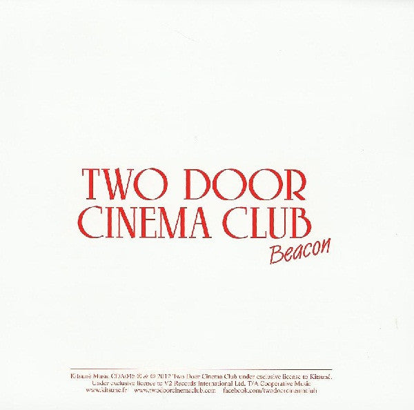 Two Door Cinema Club : Beacon (CD, Album)