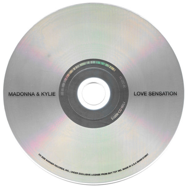 Madonna & Kylie* : Love Sensation (CD, Single, UK )