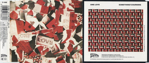 The Stone Roses : One Love (CD, Single,  (R)