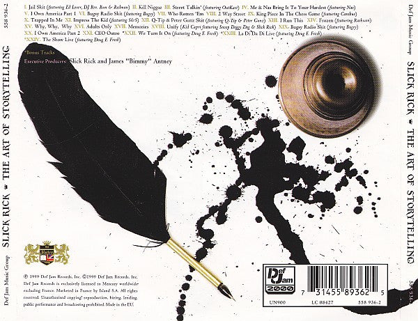 Slick Rick : The Art Of Storytelling (CD, Album)