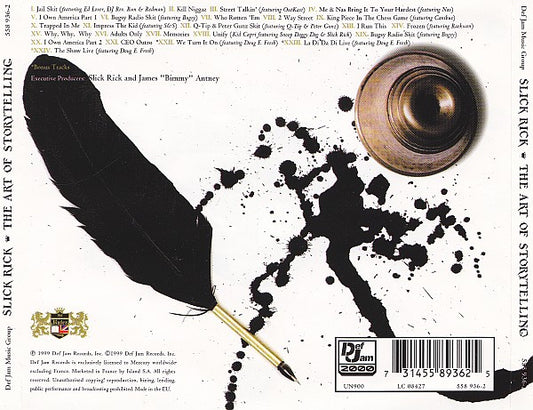 Slick Rick : The Art Of Storytelling (CD, Album)