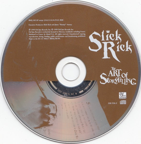 Slick Rick : The Art Of Storytelling (CD, Album)
